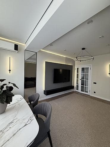 osh flat: 3 комнаты, 71 м², Элитка, 7 этаж, Дизайнерский ремонт — 6