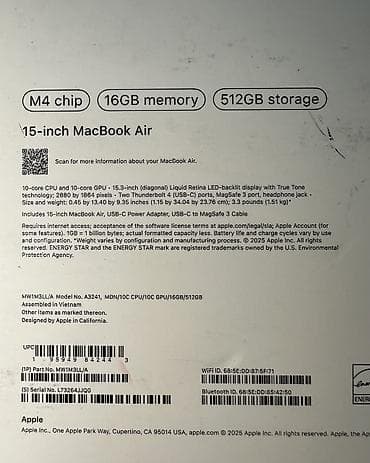 logitech mx master 3s: Ультрабук, Б/у, Apple M4, ОЗУ, RAM: 16 ГБ, В рассрочку — 8