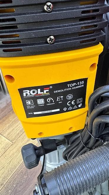 Отбойные молотки: Отбойные молотки D-MAX DM-105 и ROLF TOP-135 1) D-MAX DM-105 — 3