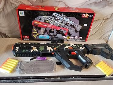 утя лалафанфан: Игрушка автомат бластер — 1