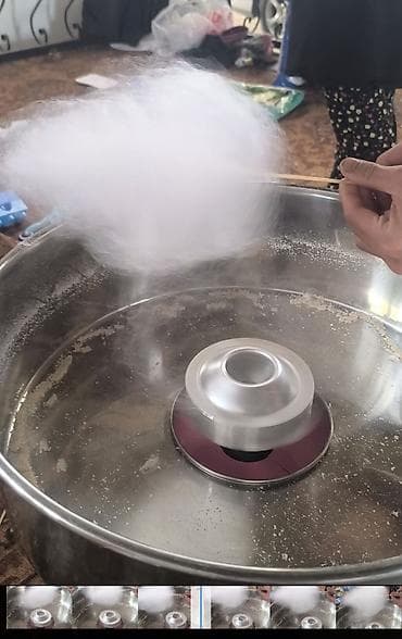 Бизнес үчүн жабдуулар: Аппарат для приготовления сахарной ваты (Cotton Candy Machine) - — 4