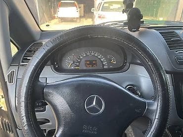 fit 2004: Mercedes-Benz Vito/Viano серебристый, пассажирский микроавтобус — 7