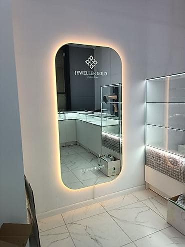 Зеркала: ✨ ЗЕРКАЛО С ПОДСВЕТКОЙ НА ЗАКАЗ В ТОКМОКЕ Изготавливаем современные — 6