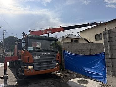 бадья для бетона: Услуги манипулятора (кран-манипулятор на бортовом грузовике) - — 2