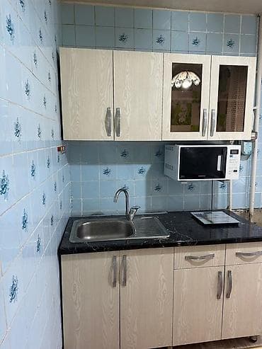 3 мкр: 2 комнаты, 43 м², 104 серия, 2 этаж, Косметический ремонт — 9