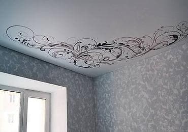 motion design: Натяжной потолок Глянцевое, Матовое, 3D потолки Гарантия, Бесплатная консультация, Бесплатный замер — 6