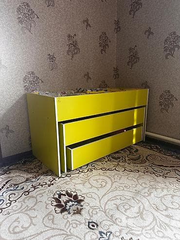 детская кроватка трансформер: Двухъярусная детская кровать, Новый, ЛДСП — 2