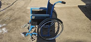 мед кровать: Инвалидная коляска с ручным приводом. Особенности: - Стальная рама — 3