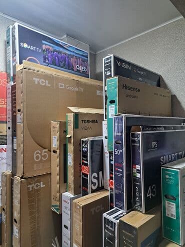 Телевизоры от 8000сом и выше 32 дюм 40 дюм 43 дюм 50 дюм 55 дюм 65