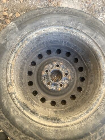 продажа дисков бишкек: Железные Диски R 15 1 шт, отверстий - 5, Б/у — 4