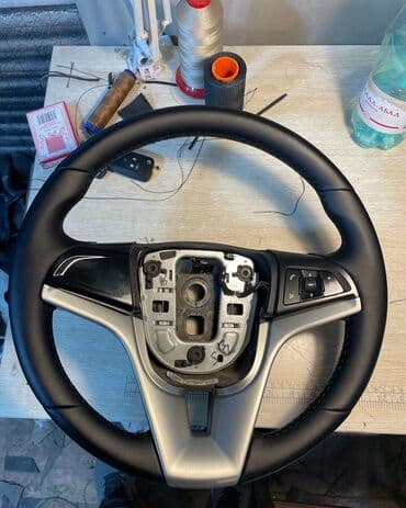 набор инструментов для работы с кожей: Перетяжка руля за 4 часа От 3500сом Перетяжка сидений — 12