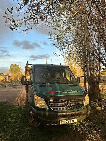 резка наклейки: Грузовик, Mercedes-Benz, Стандарт, Б/у — 2