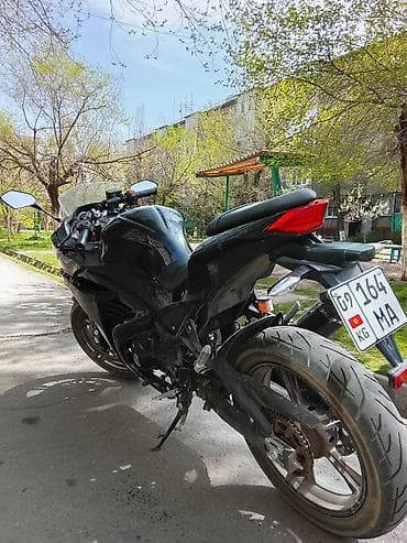 спортивные мотоциклы цены: Спортбайк Kawasaki, 200 куб. см, Бензин, Взрослый — 2