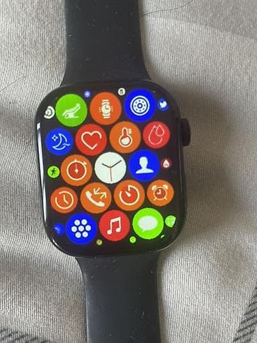 Башка акылдуу сааттар: Смарт-часы (Apple Watch style) Состояние отличное Почти не — 2