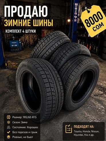 бир: Шиналар 195 / 65 / R 15, Кыш, Комплект, Жеңил унаалар, Кытай, Sailun — 1