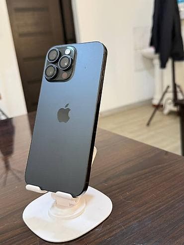 atouch se pro: IPhone 16 Pro Max, Б/у, 256 ГБ, Black Titanium, Защитное стекло, 93 % — 3