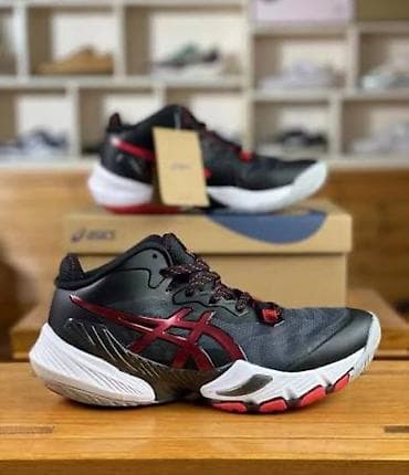 Спецодежда: Мужские кроссовки, 38, 39, 40, Asics, Новый, цвет - Красный, Платная доставка — 3