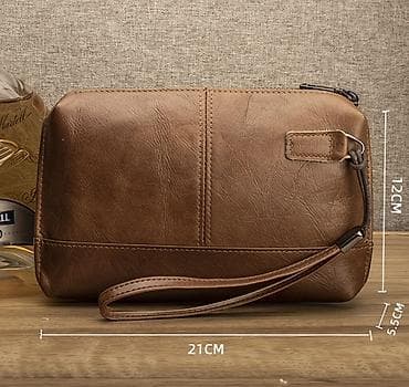 Спецодежда: Клатч, Материал: Натуральная кожа, Мужские, Новый — 1