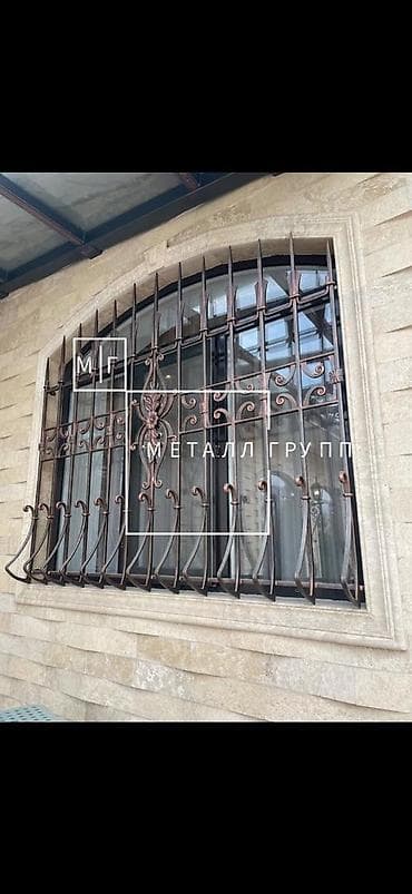 решетки металлические на окна: Решетки для окон, Сварные, На заказ, Без установки — 5