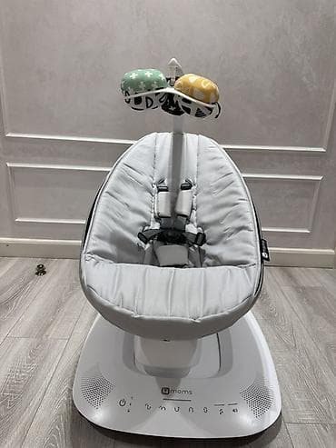 Электронные качели 4moms mamaRoo (серый) последняя версия идеальное
