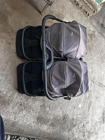 каляска эгиздерге: Прогулочная коляска для двойни (side-by-side) - Два отдельных сиденья — 4