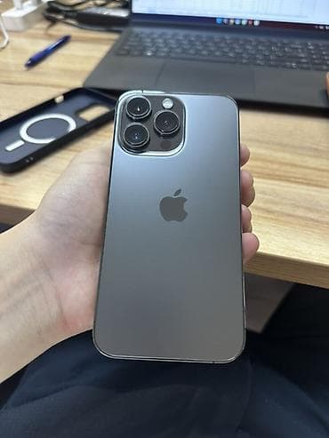 iphone replika: IPhone 13 Pro, Б/у, 256 ГБ, Графит, Чехол, 91 % — 1