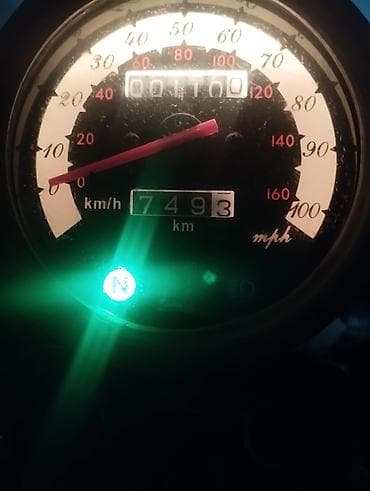 Классический мотоцикл Suzuki, 125 куб. см, Бензин, Взрослый, Б/у