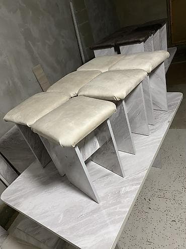 столь кухня: Кухонный стол, Новый, Прямоугольный, Нераскладной — 10