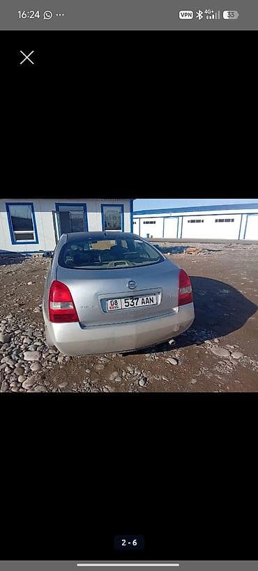 Nissan Primera: 2002 г., 2 л, Автомат, Седан