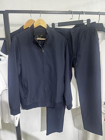 Личные вещи: Мужской спортивный костюм, L, Pierre Cardin, Новый, цвет - Синий, Платная доставка, Самовывоз — 1