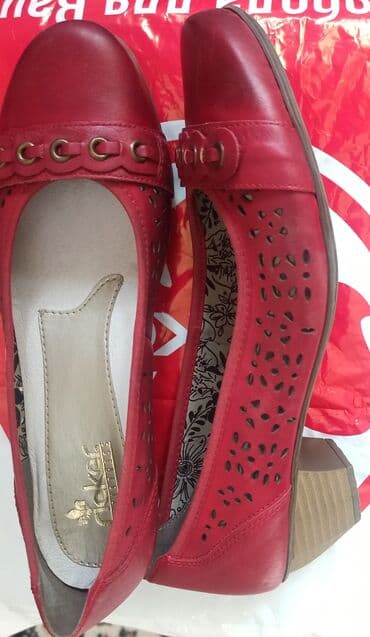 женские брендовые туфли недорого: Туфли, Германия Rieker. Натуральная кожа, подошва очень мягкая — 3