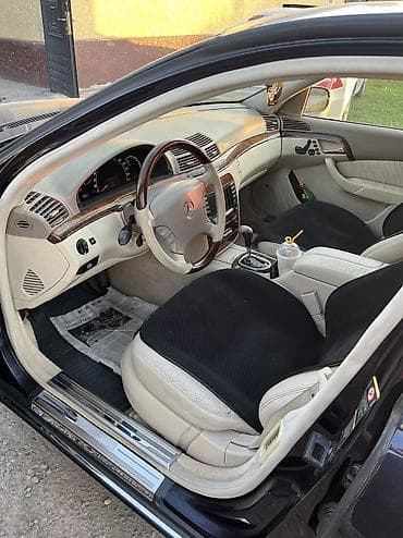 ижара авто: Mercedes-Benz S-Class: 2003 г., 5 л, Бензин — 10