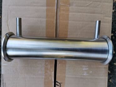 купить тубус: Дефлегматор 2" Длина - 200 мм Кламп 2 дюйма Семиниточный Выход — 1