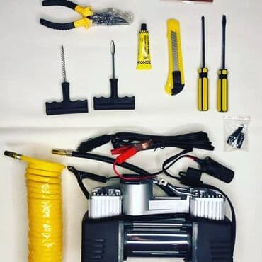 купить шлифмашинку для авто: Насос компрессор автонасос Автомобильный двухпоршневой компрессор — 3