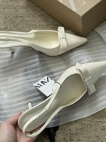 nike air: Туфли, 38, Zara, Новый, цвет - Белый, Самовывоз — 2