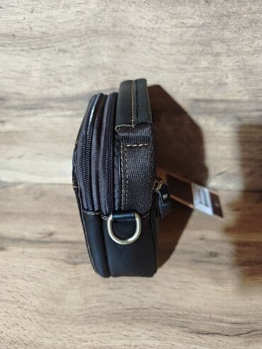 сумка и кошелек набор: Барсетка, Материал: Натуральная кожа, Новый — 3