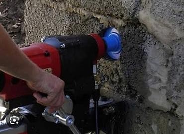 Алмазное бурение отверстий в бетоне, кирпиче, камне Профессиональная lalafo.kg да Алмазное бурение отверстий в бетоне, кирпиче, камне Профессиональная