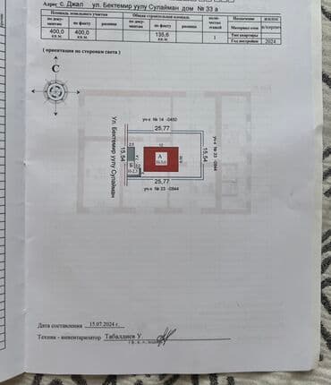дом квартира жалал абад: Дом, 103 м², 5 комнат, Собственник, Евроремонт — 15