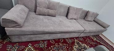 Отургучтар, табуреттер: Бурчу бар диван, Бүктөө, Эки кишилик — 6