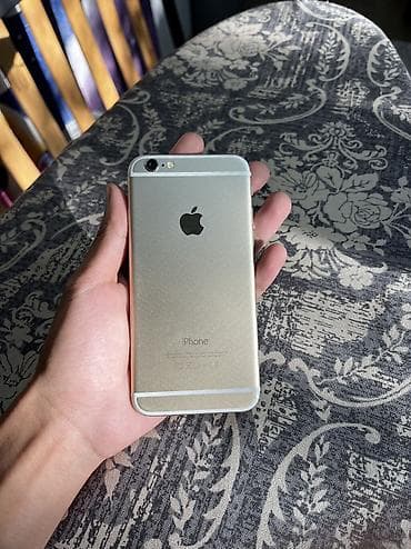 iphone 19: IPhone 6, Б/у, 16 ГБ, Золотой — 8