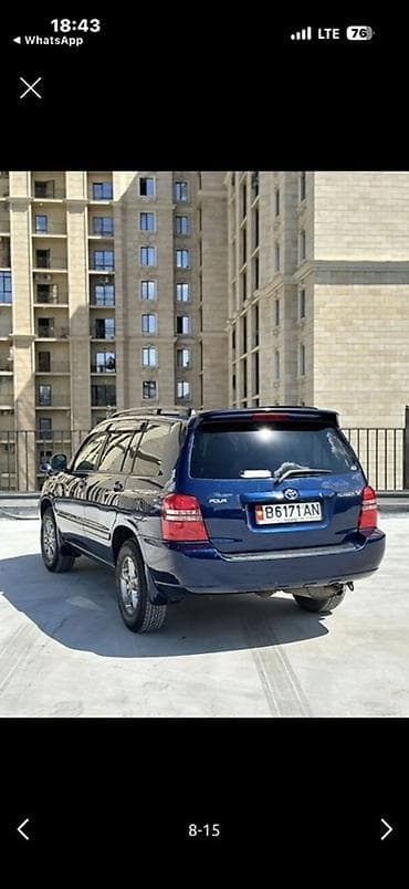 продаю тойота клюгер: Toyota Kluger: 2003 г., 2.4 л, Автомат, Бензин, Кроссовер — 5