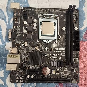 type c vga: Материнская плата для ПК, Б/у, ASRock, LGA1150, Micro-ATX — 1