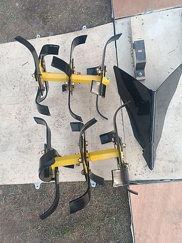 бензин: Мотоблок бензиновый, желтый - Тип: колесный мотоблок с передним — 5