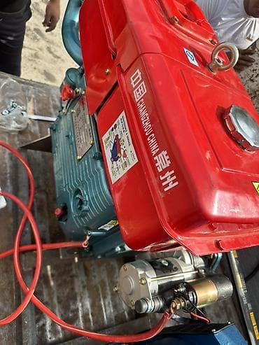 двигатель на генератор: Дизельная электростанция ременного привода (двигатель + генератор) — 3