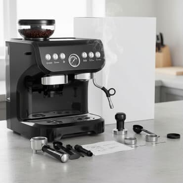 кофеварки эспрессо vitek: Кофе кайнаткыч, кофе машина, Жаңы, Акысыз жеткирүү — 1