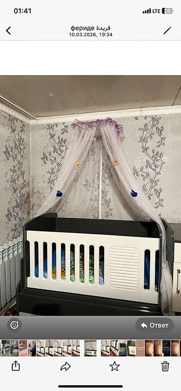 детский портфель: Детская кровать трансформер, Новый, Другой тип, цвет - Серый — 2