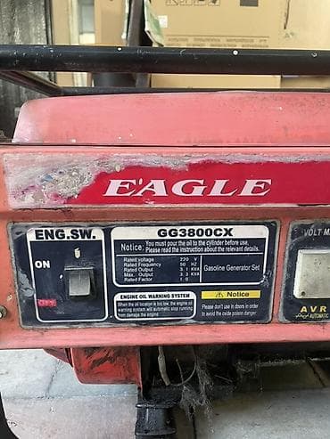 ток кучу: Бензиновый генератор EAGLE GG3800CX - Тип: бензиновый генератор с — 4