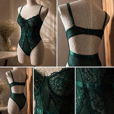 pull and: Ограниченое количество бесплатная доставка ажурное боди с корсетной — 2