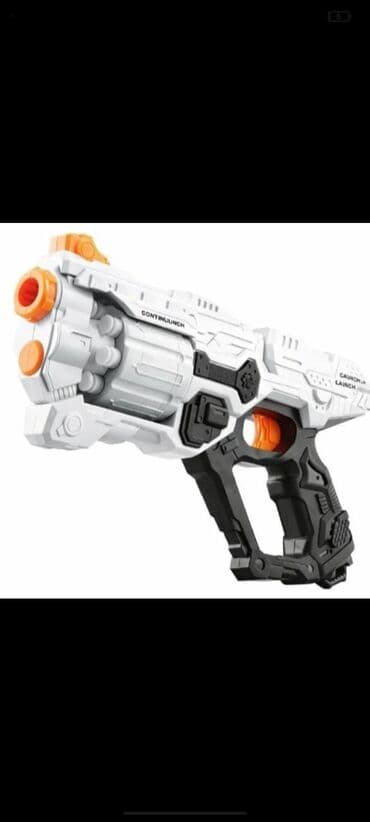 Балдар электр унаалары: 🔥🔥 новый бластер с барабаном вместимость патронов 8 шт в барабане — 1