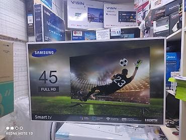 ТВ жана Видео: Новогодняя акция Телевизор samsung 45 smart android 110 см — 4